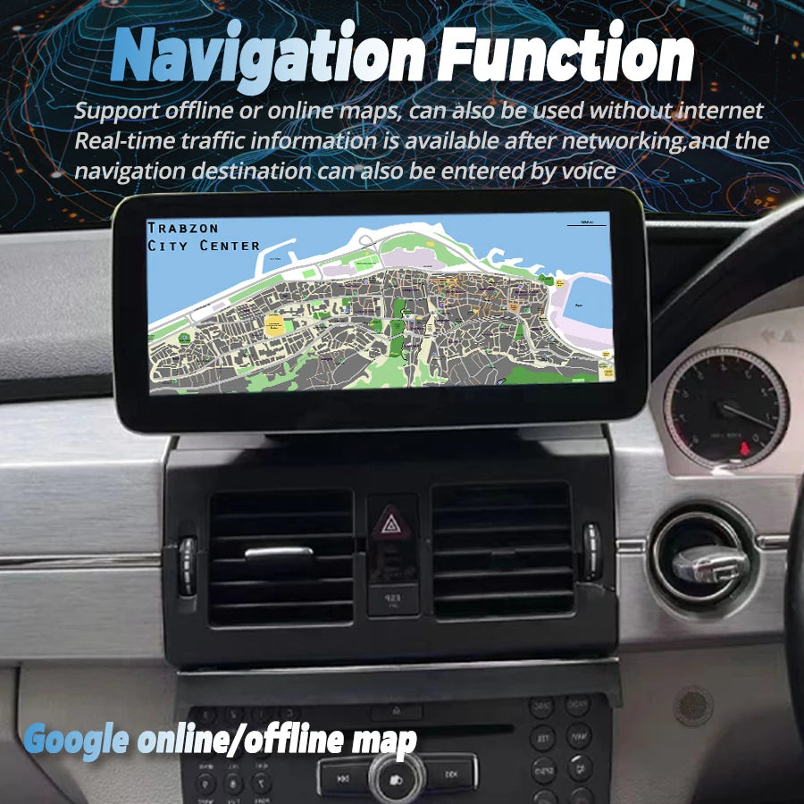 RHD Car Multimedia Video Player For Mercedes GLK 280 GLK300 GLK350 GLK260 GLK200 X204 2009