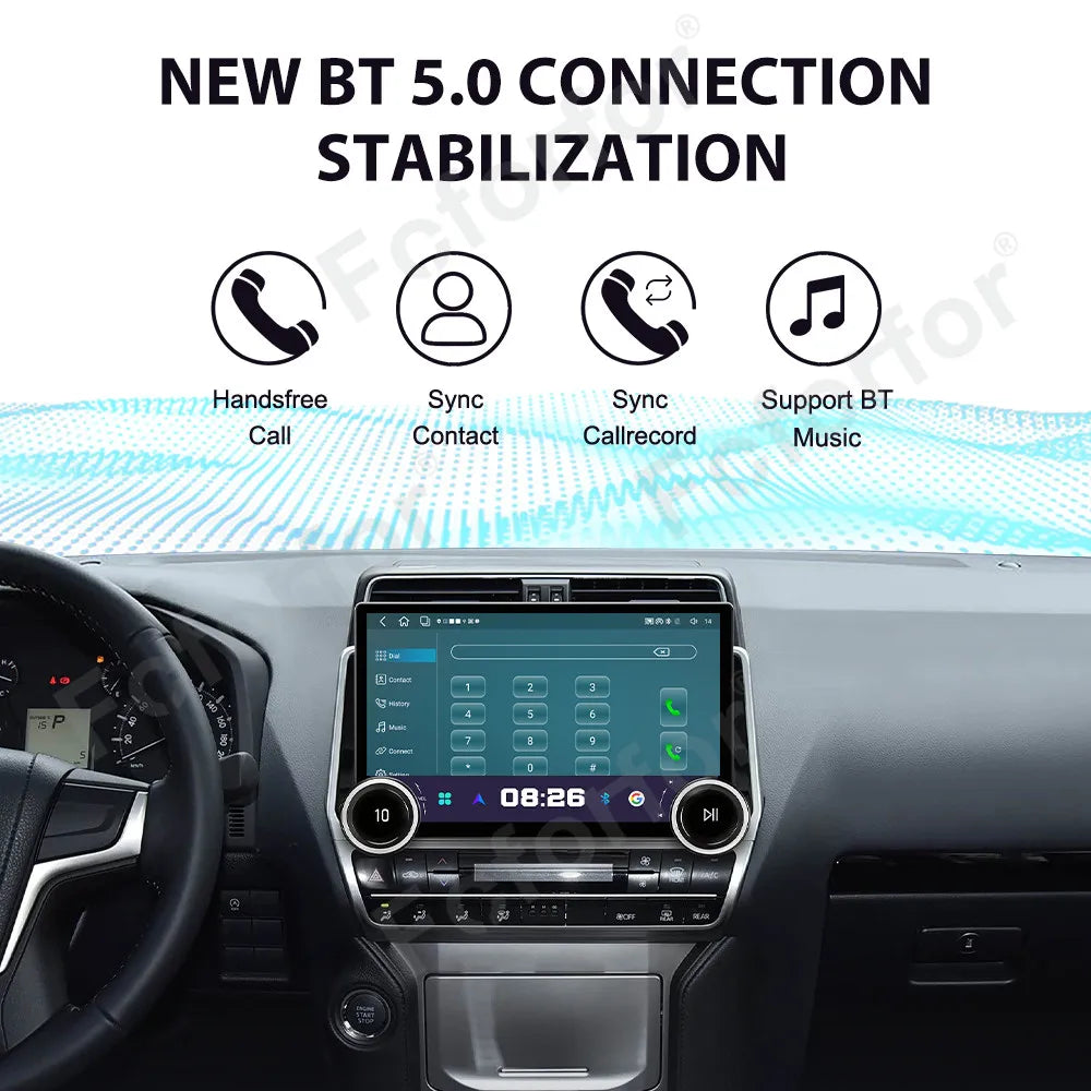 Android 15 HD Large Touch Screen 11.5 Inch Car Stereo Wireless CarPlay GPS Navi Player For