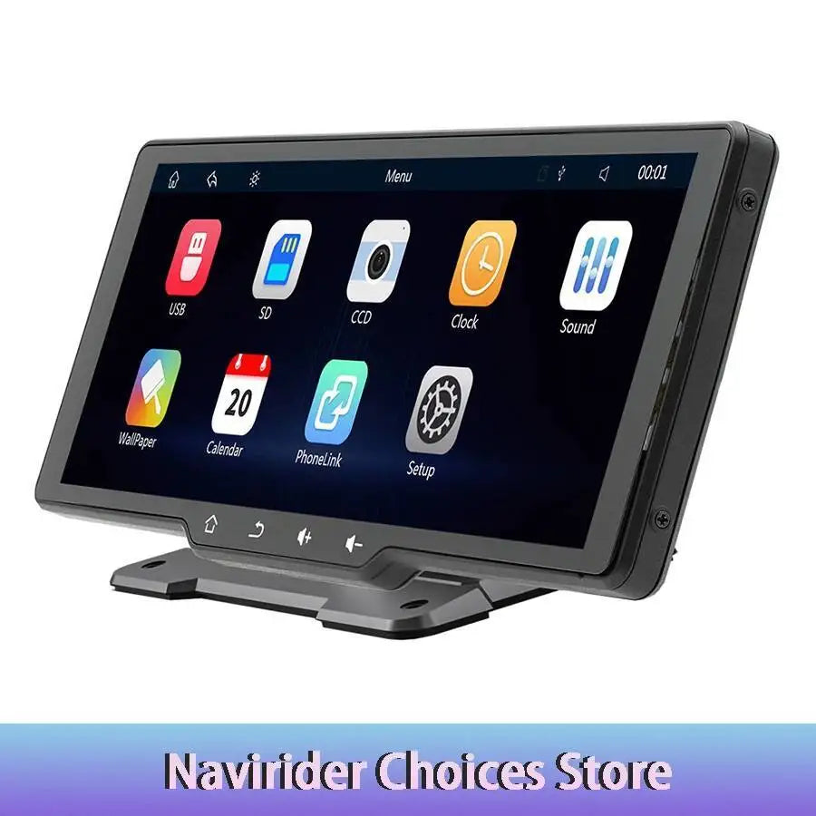 10.26inch Android Auto Wireless CarPlay Car Radio WiFi GPS FM HD Bluetooth Multimedia Touc