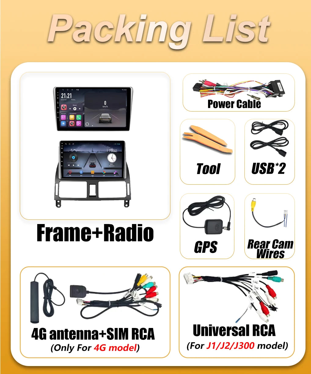 Android 16 Car Radio For Toyota Avensis T25 T250 2003 - 2009 Multimedia Player Autoradio B | AUTOKITSHOP