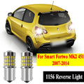1156 BA15S Projector Lens Light Canbus Car LED Reverse Light For Smart Fortwo MK2 451 2007