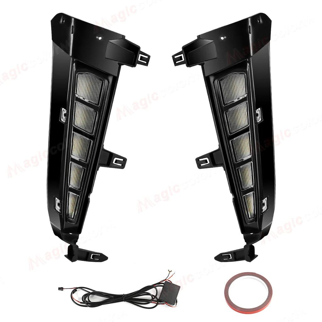 LED Front Fender Daytime Running For Toyota Tacoma TRD Sport SR 2024 2025 Dynamic Turn Sig | AUTOKITSHOP