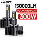 Bullvision D1S Led Headlight D3S Canbus D4S D5S D2S D8S Led 150000LM 300W D1R D2R Super Br