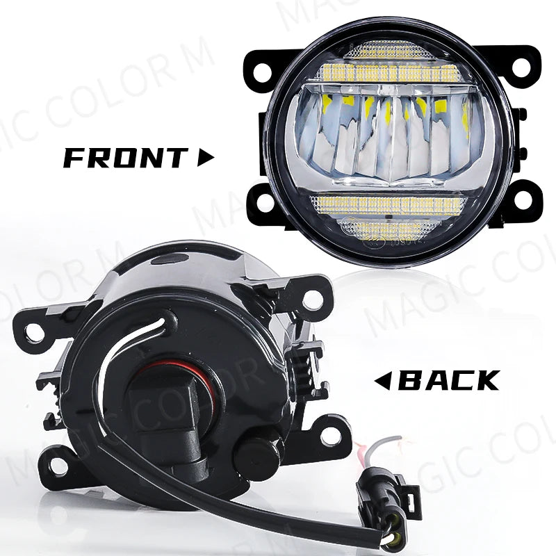 2in1 Car LED Fog Light DRL Daytime Running Lamp For Honda Accord CR-V Civic For Toyota Cor | AUTOKITSHOP