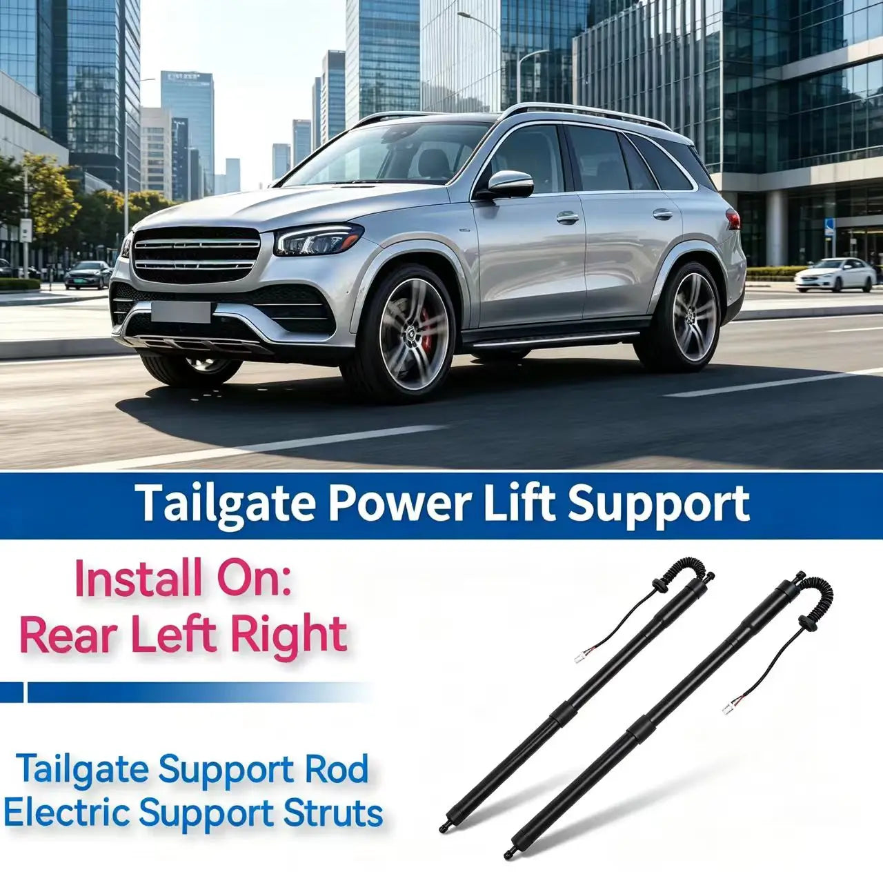 For 2020- Hyundai Palisade RH/LH Shock Absorber Electric Tailgate Support Rod OEM 81841-S8 | AUTOKITSHOP