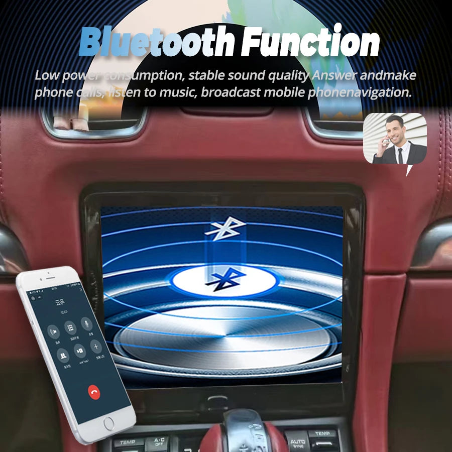 CarPlay For Porsche Boxster 911 718 Android 13 2012- 2018 Car Radio GPS Multimedia Player  | AUTOKITSHOP