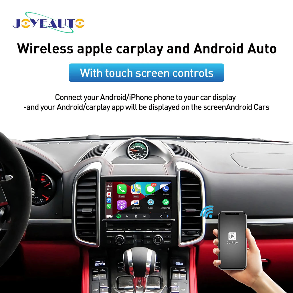 Wireless Apple CarPlay & Android Auto Interface for Porsche Cayenne Macan Panamera 911 Boxster 718 958 PCM3.1 - OEM Inte