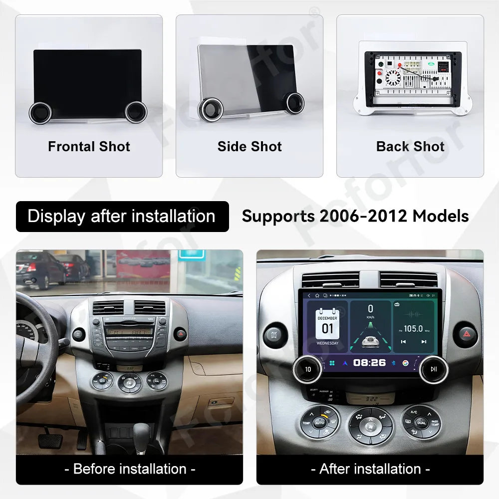 Sleek Ultra Large Display Android 15 Car Radio 11.5 Inch Wireless CarPlay GPS Navi Multime