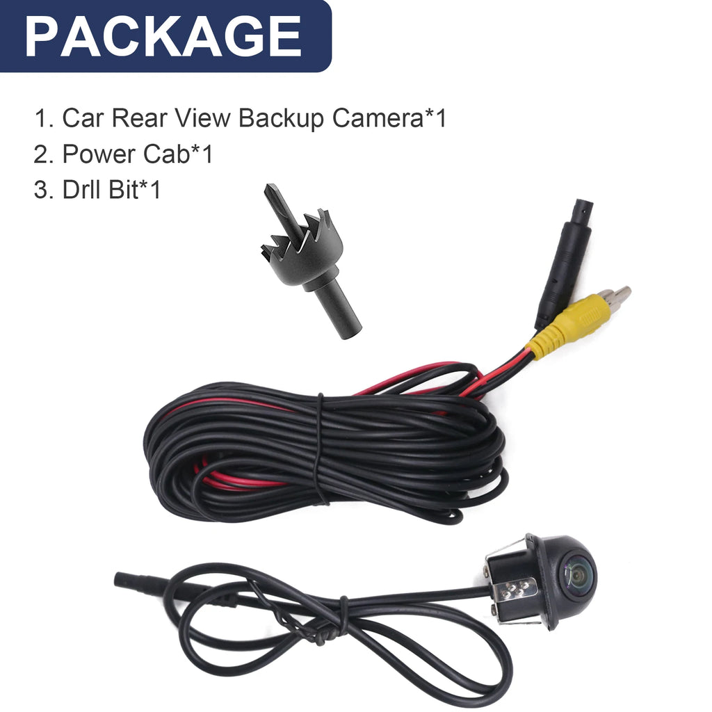 AUTOABC AHD 720P Waterproof Car Rear View Camera Suitable for BMW, Volvo, Mercedes Benz, A | AUTOKITSHOP