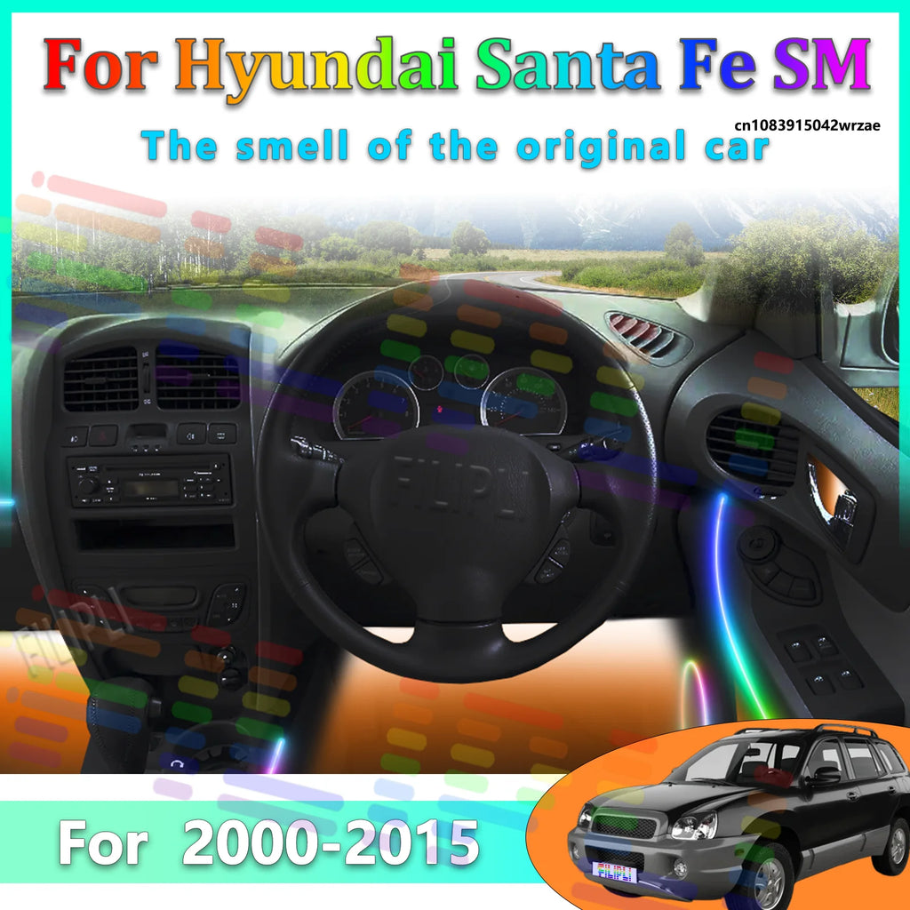 64 RGB - Neon Strip - for Hyundai - App Control - Car Interior Lighting | AUTOKITSHOP