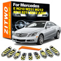 ZITWO Complete LED Bulb Interior Dome Map Light Kit For Mercedes Benz E Class W1 for Mercedes W124 S212 C207 - Canbus LE