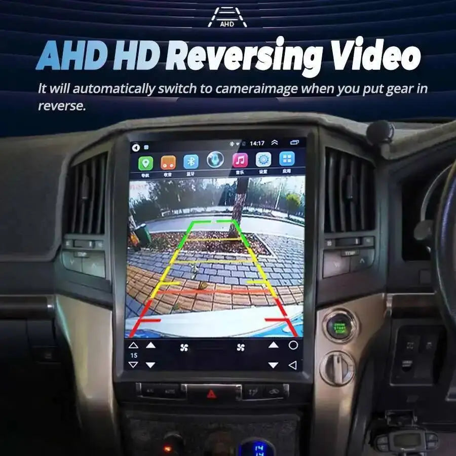 Android Car Video Player Radio For Toyota Land Cruiser 200 LC200 2008-2015 GPS Navigation