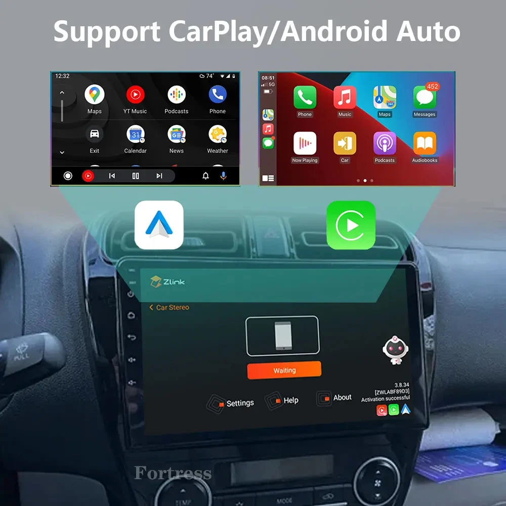 Android 16 For Mitsubishi Mirage 6 Attrage 2012 2013 2014 2015 2016 2017 2018 Car Radio Mu