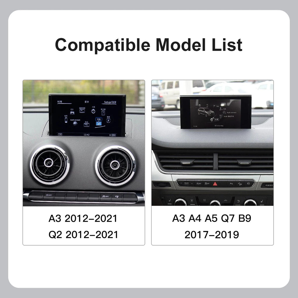 Wireless CarPlay for Audi, automatic Android interface for Audi A3, 8V, Q2, 8P, 2013-2018,