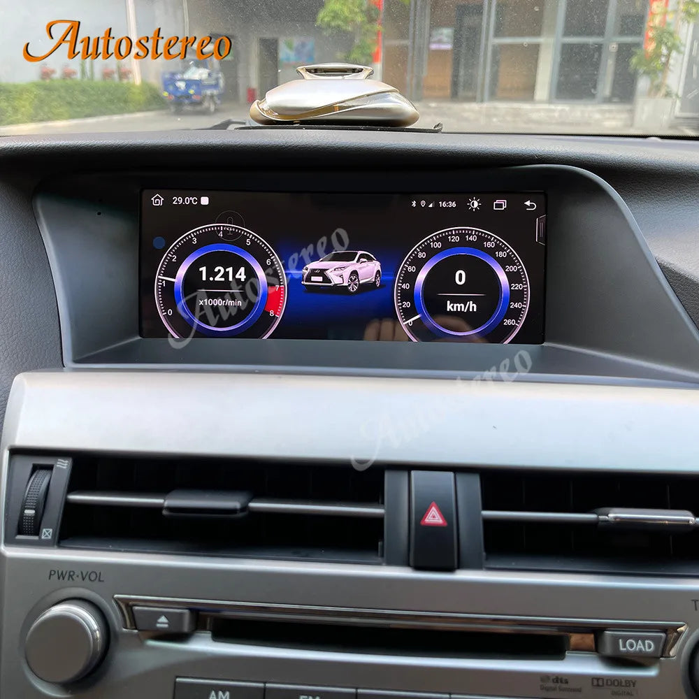Dual System 10.25 Carplay Android 13 For Lexus RX350 RX400 Car GPS Navigation Auto Stereo