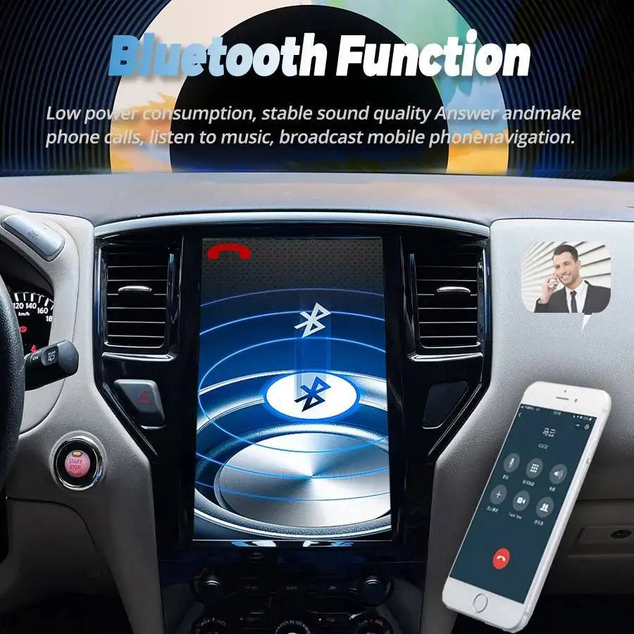 Android 15 Car Radio 13.3" Touch Screen For Nissan Pathfinder 2012-2019 GPS Navigation Mul | AUTOKITSHOP
