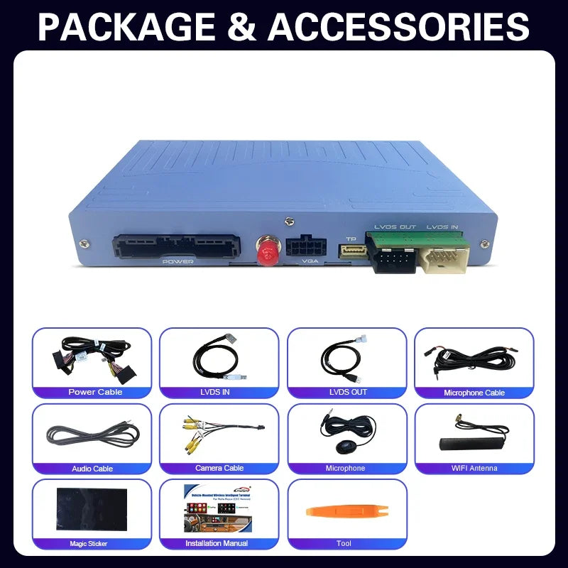 Wireless ios Carplay For Rolls Royce Phantom CCC 2006-2012 with Android Auto Airplay Car P