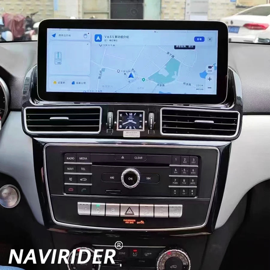 Android Wireless Auto Radio CarPlay For Mercedes Benz ML GL GLE GLS W166 W167 C292 Car Mul