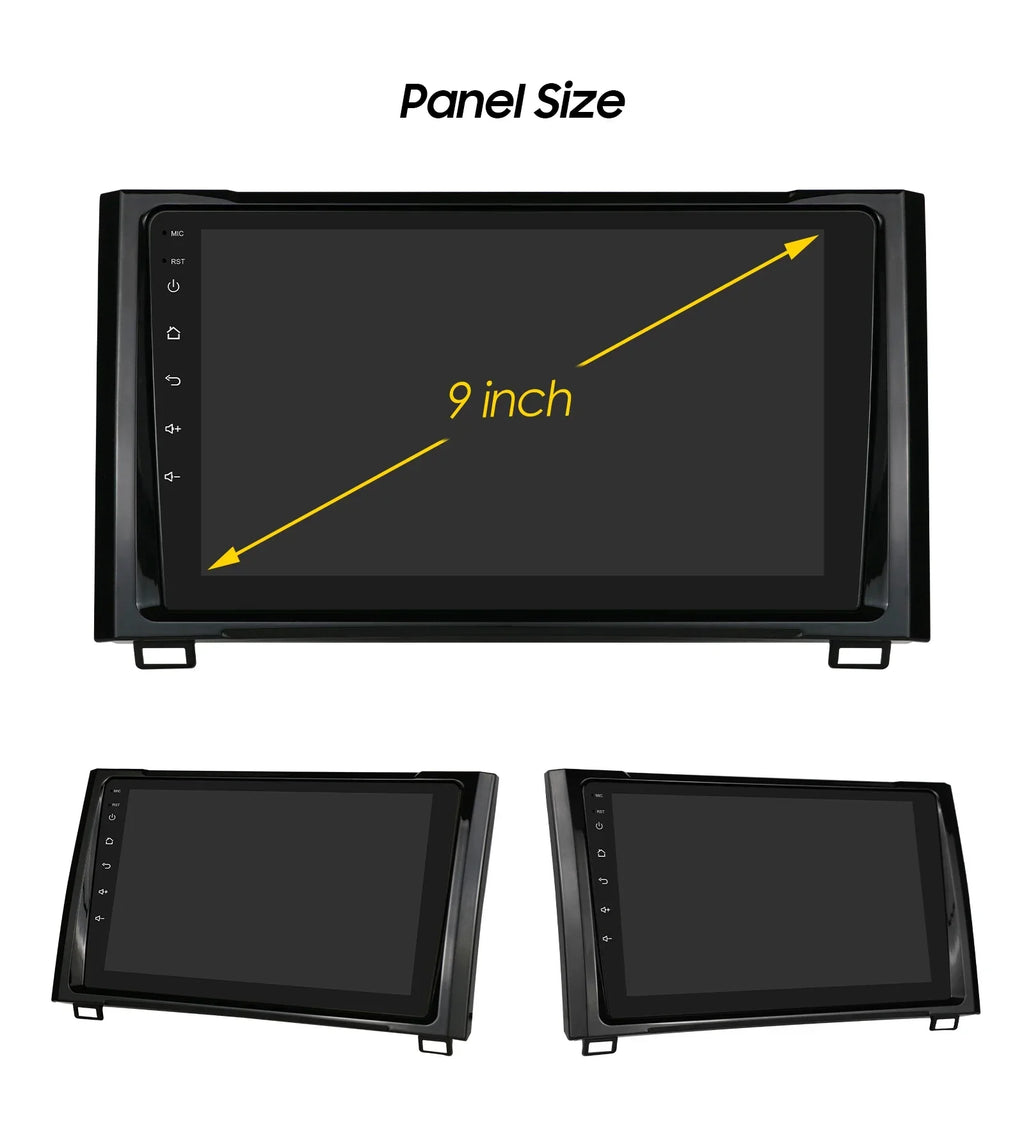 Android Auto Car radio For Toyota Tundra XK50 2014-2021 Multimedia player 4G wireless Carp
