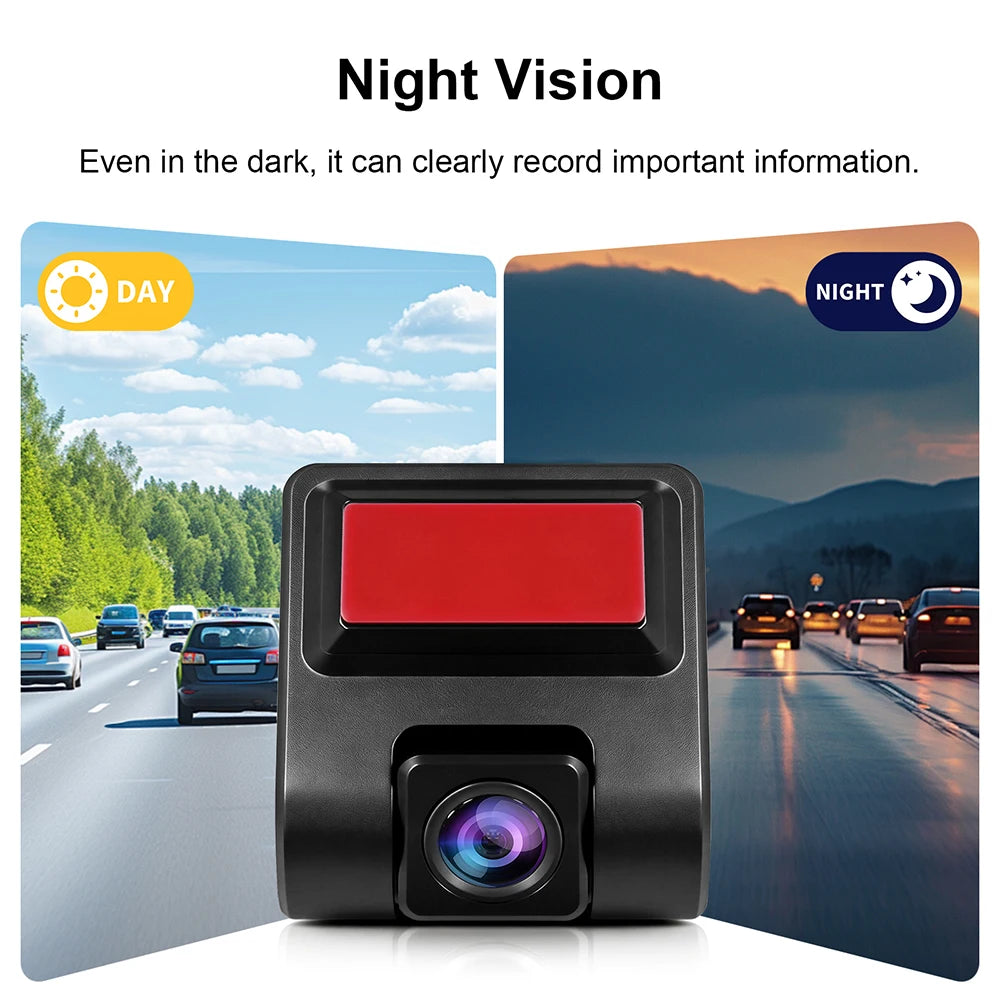 720P 170° DVR Driving Recorder Media Comes with ADAS Driving Assistance Function Recorder