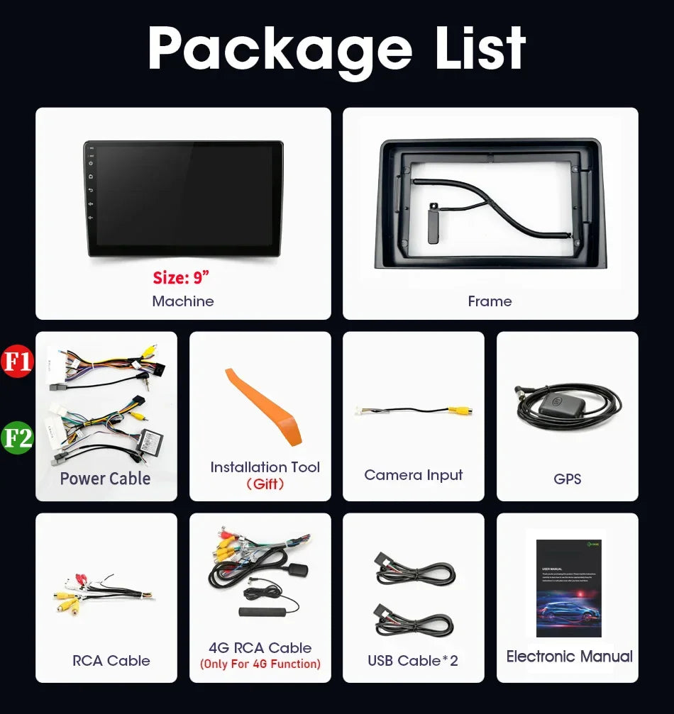 Car Radio 4G GPS For Hyundai Sonata 7 LF 2017-2019 Android 14 Navigation Wireless Carplay