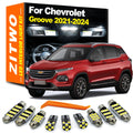 ZITWO 7Pcs Canbus For Chevrolet Chevy Groove 2021 2022 2023 2024 LED Bulbs Interior Dome Map Rea - Canbus LED Car Light