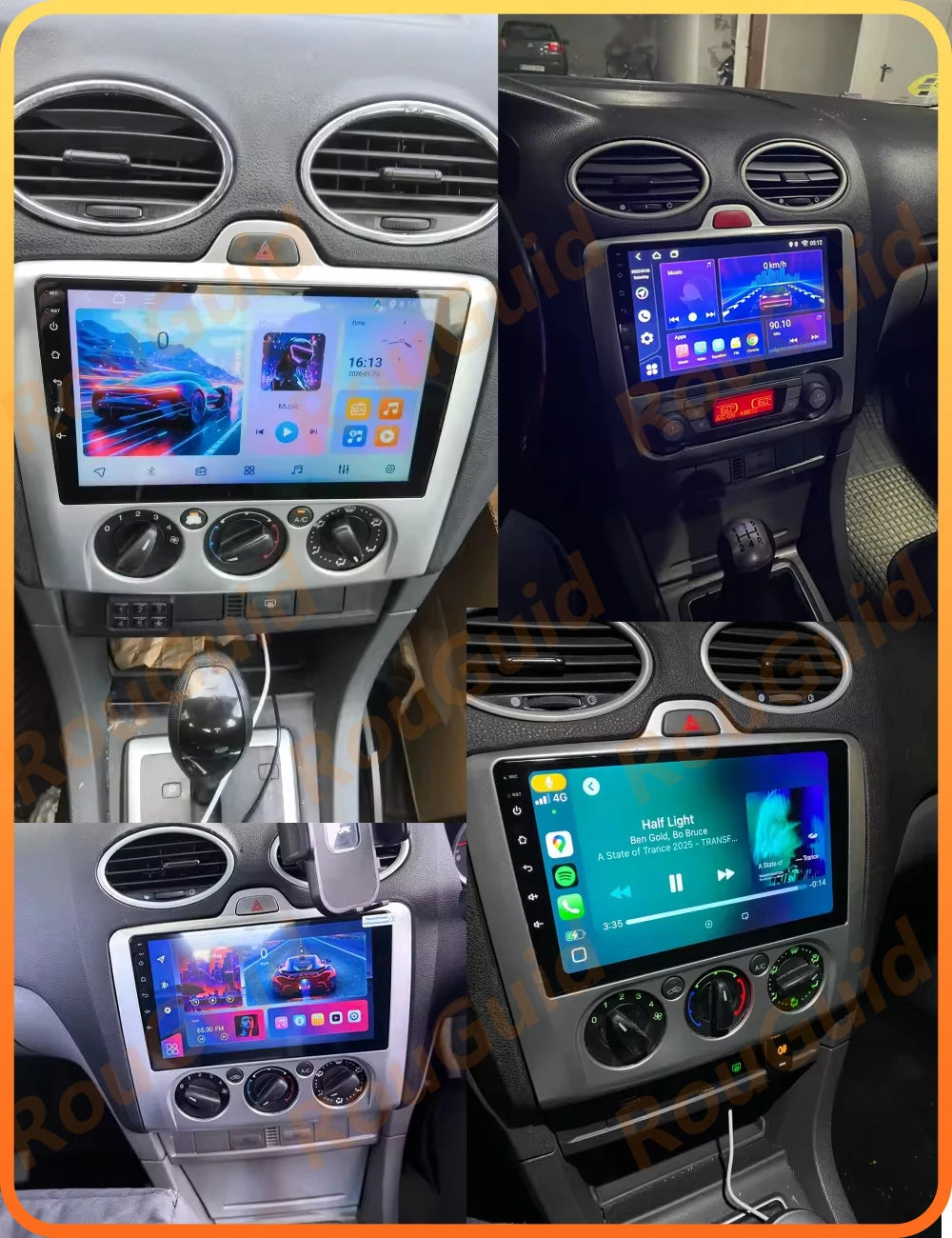 Android 16 Carplay For Ford Focus 2 3 Mk2 Mk3 2004 2005 2006 2007 - 2011 Multimedia Player | AUTOKITSHOP