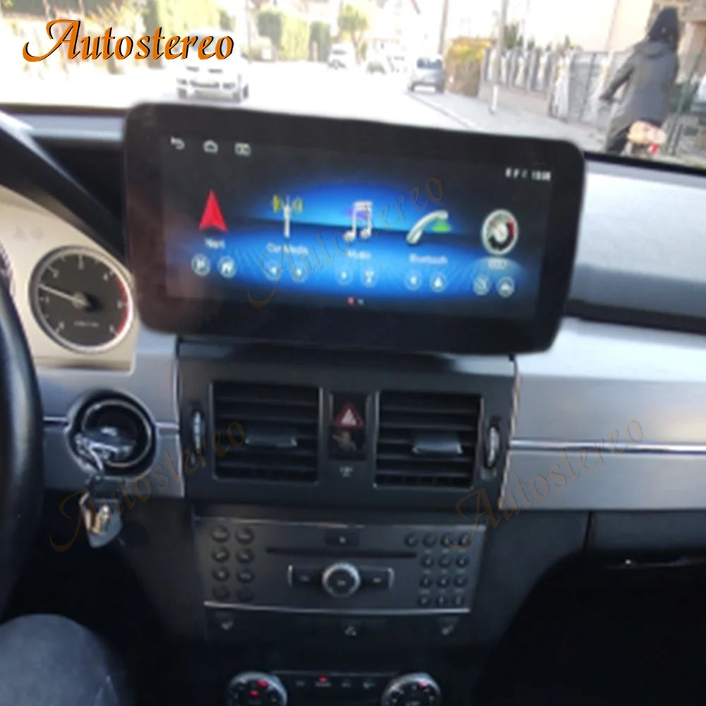 12.3 Carplay Qualcomm 665 For Mercedes Benz GLK Class 2008-2016 Car Multimedia Player GPS