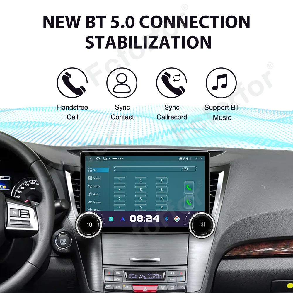 High Performance 11.5 Inch Android 15 Full HD Touch Wireless CarPlay Android Auto Car Medi