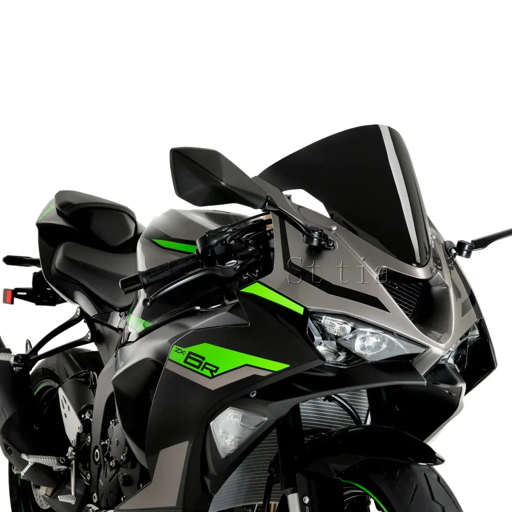 For Kawasaki Ninja ZX6R ZX 6R 2024 2025 Motorcycle Accessories Windshield Wind Deflectors Viser  - Automotive LED Light
