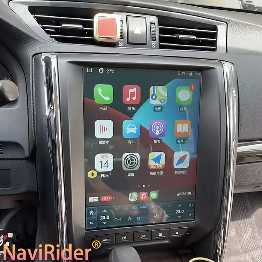 12.1" Car Radio For Toyota Reiz Mark X 2012-2025 Android Screen Auto Stereo Multimedia Vid