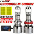 H7 H4 Led Projector Lens Hi/Low H8 H11 H9 9005 HB3 9006 HB4 Car Headlight Bulbs 12V 24V Ca