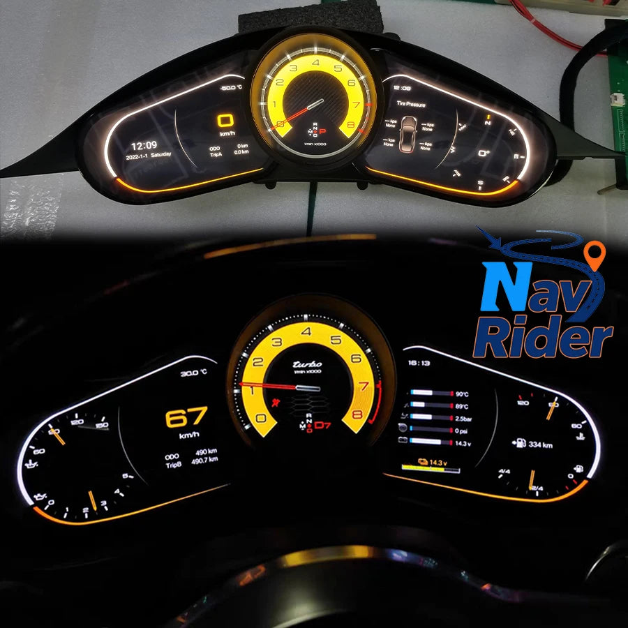 Linux New Car LCD Instrument Panel Unit For Porsche Panamera 2010-2016 Virtual Cockpit Spe | AUTOKITSHOP