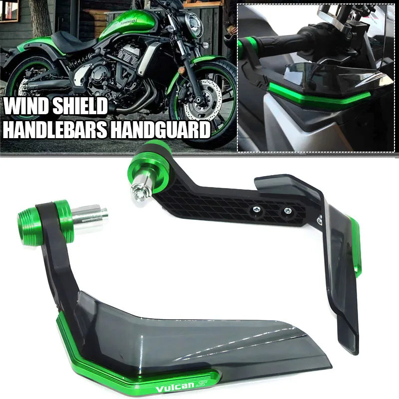 For KAWASAKI VN 650 VULCAN S VN650 VULCANS Handlebar Motorcycle Accessories Handguard Shield Han - Automotive LED Light