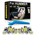 LED Interior Light Kit for HUMMER H1 H2 H3 Wagon - Canbus Error-Free Bulbs | AUTOKITSHOP
