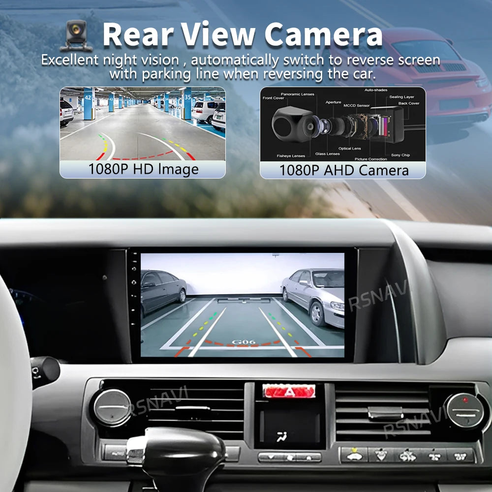 Qualcomm Android 16 For Honda Elysion 2004 - 2015 2K QLED Android Car Radio Multimedia Vid