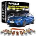 LED Interior Light Kit for Seat MK2 MK3 MK4 1994-2019 - Canbus Error-Free Interior Bulbs