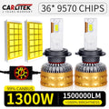 1300W 1500000LM Canbus H4 H7 H1 LED H8 H9 H11 9005 9006 9012 HB3 HB4 HIR2 Car LED Headligh