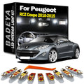 BADEYA 16Pcs For Peugeot RCZ Coupe 2010 2011 2012 2013 2014 2015 Car LED Interior Dome Map