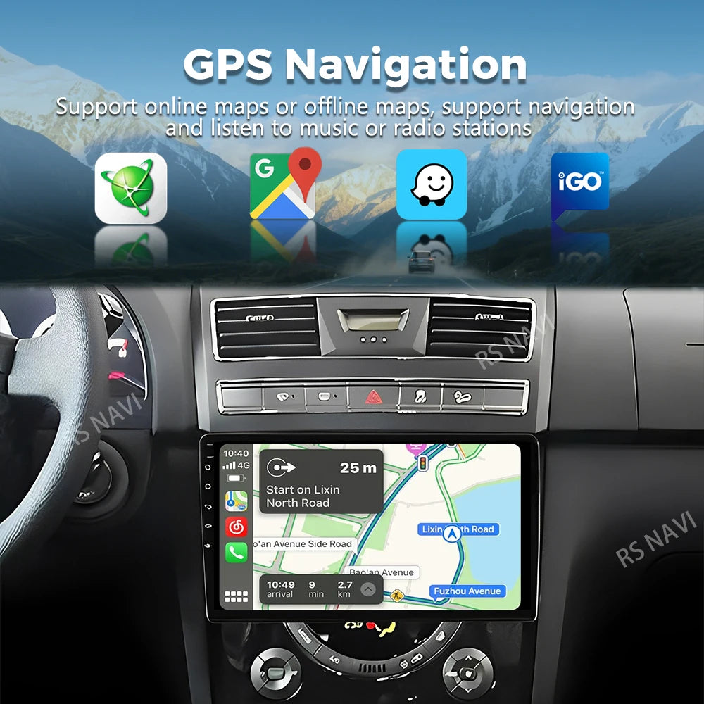 Android 16 For SsangYong Rexton Y290 III 3 2012 - 2017 2K QLED Android Car Radio Multimedi
