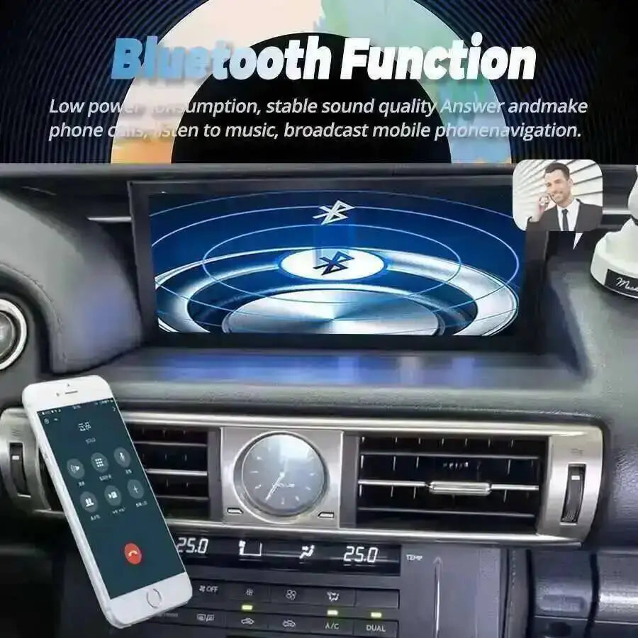 Navi Plug To Play Screen For Lexus IS RC 200 250 200t 300h 2013-2020 Car Multimedia Player