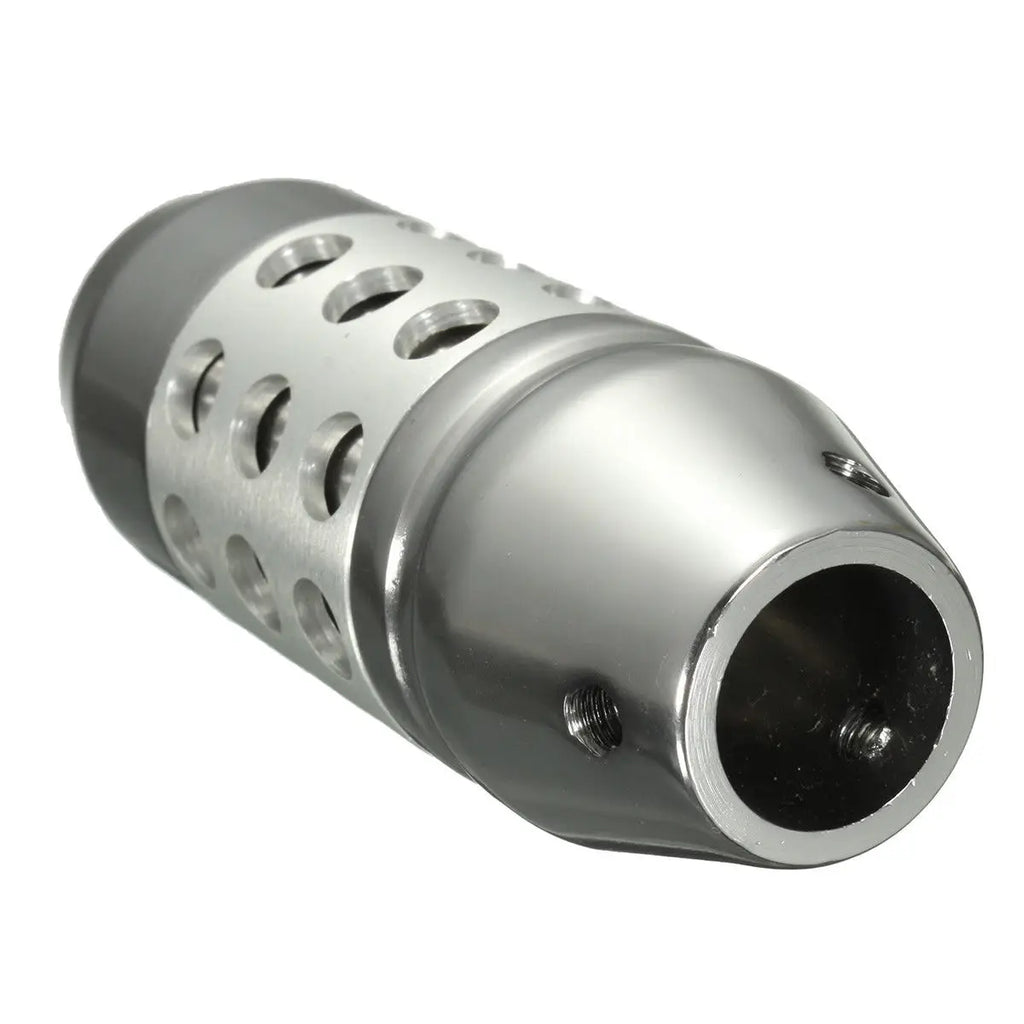 Automatic Car Gear Stick Shift Shifter Knob Lever Sliver Aluminum