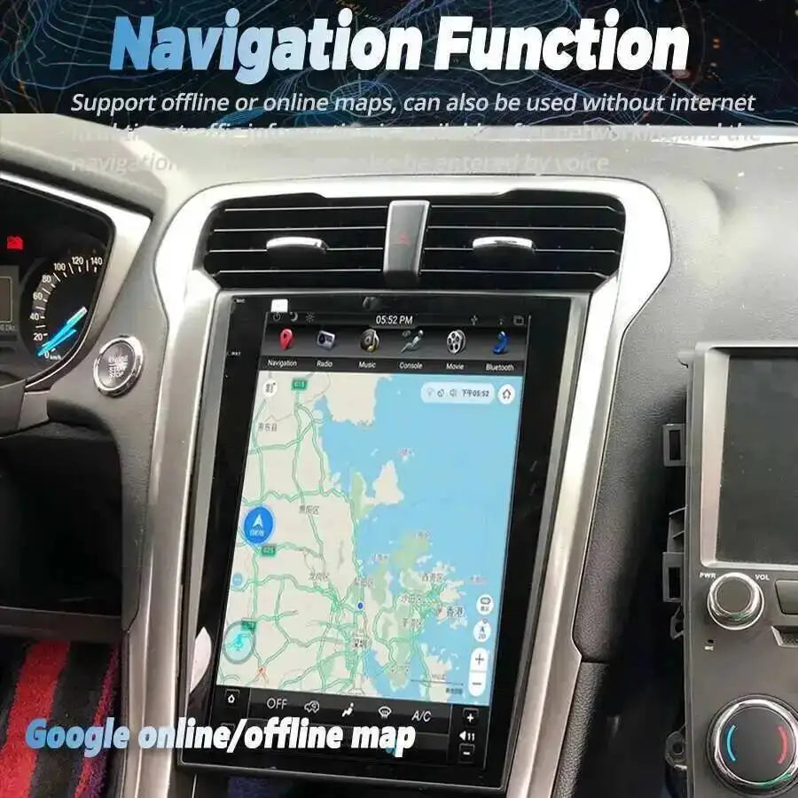13.6" Android Screen CarPlay For Ford Mondeo Fusion 2013- 2020 Car Radio Multimedia Stereo | AUTOKITSHOP
