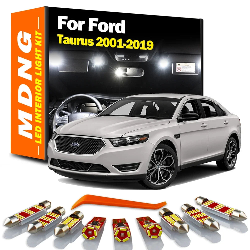 LED Interior Light Kit for Ford Taurus 2001-2010 - Canbus Dome Map Door Trunk Bulbs | AUTOKITSHOP