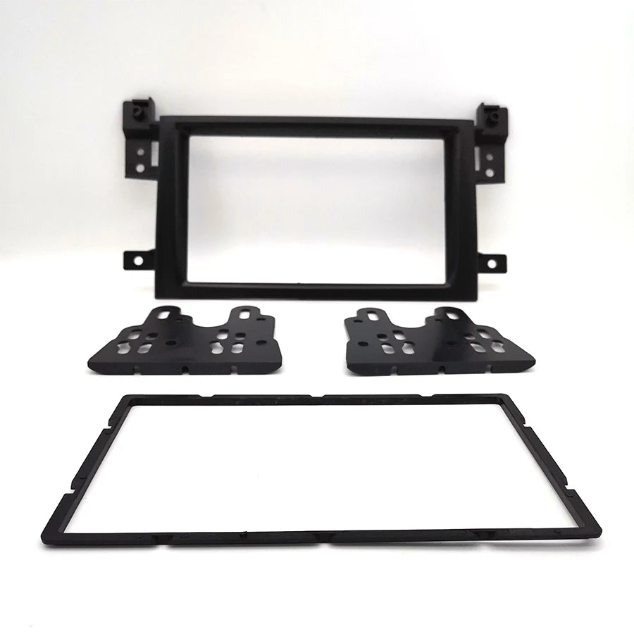 2 DIN Stereo Radio Fascia Panel Frame Kit For Suzuki Grand Vitara 2005-2014