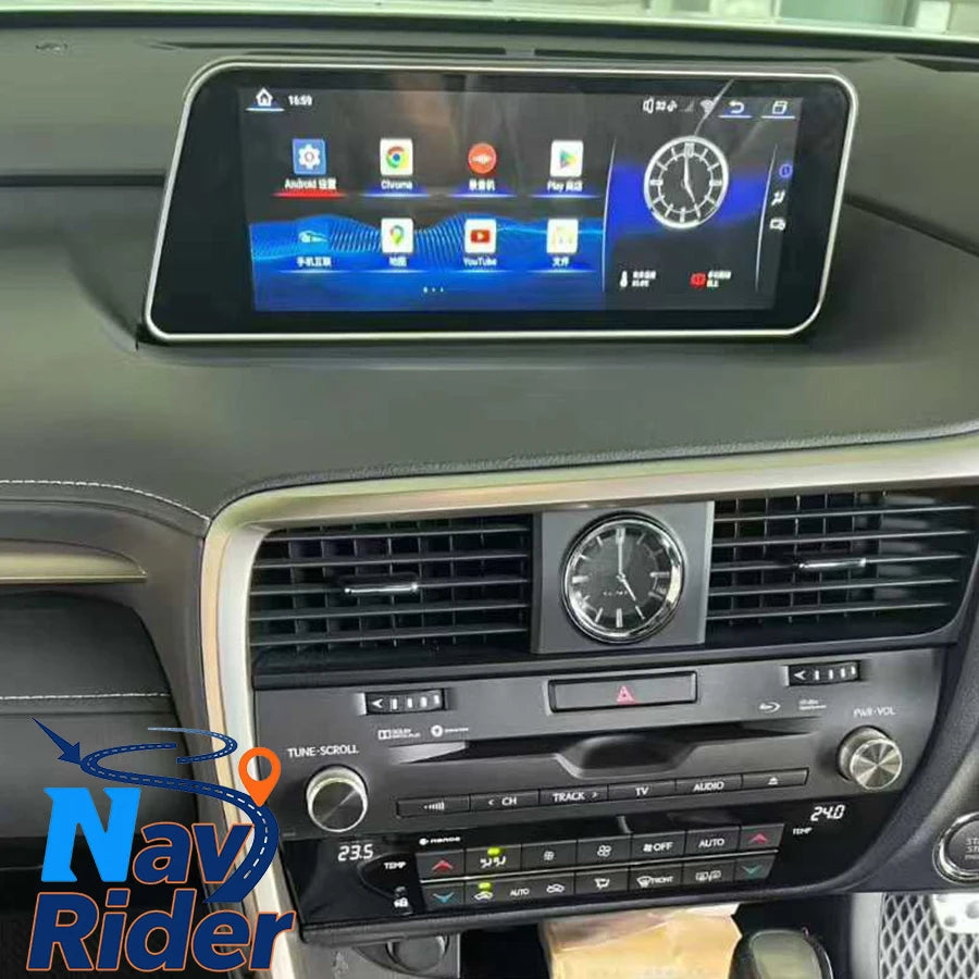 RHD For Lexus RX RX330 RX350 2016-2019 12.3" Car Radio Android Screen GPS Multimedia Playe
