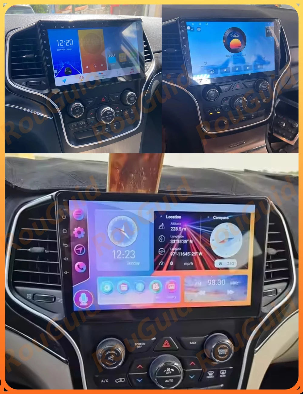 Android 16 Car Radio For Jeep Grand Cherokee WK2 2014 2015 2016 2017 2018 -2022 Carplay Vi | AUTOKITSHOP