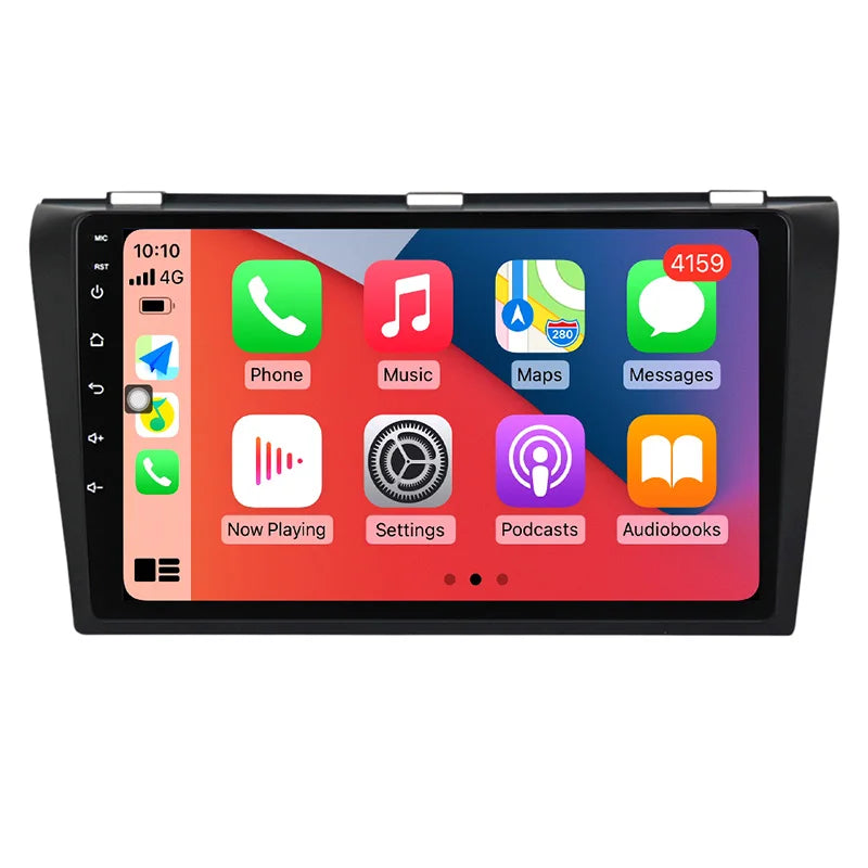 9'' Car Radio Fascia Frame for MAZDA 3 2004-2009 Stereo Panel Dash Installation Refitting