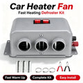 Heavy Duty 12V 24V Car Heater Cooling Fan Electric Windshield Defroster Anti-Fog for Auto Truck  - Automotive LED Light