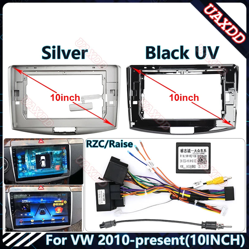 Car DVD Fascia Multimedia for VW 2010 Passat B5 B6 B7 B8 Magotan CC 10.1 Inch MP5 Video Au